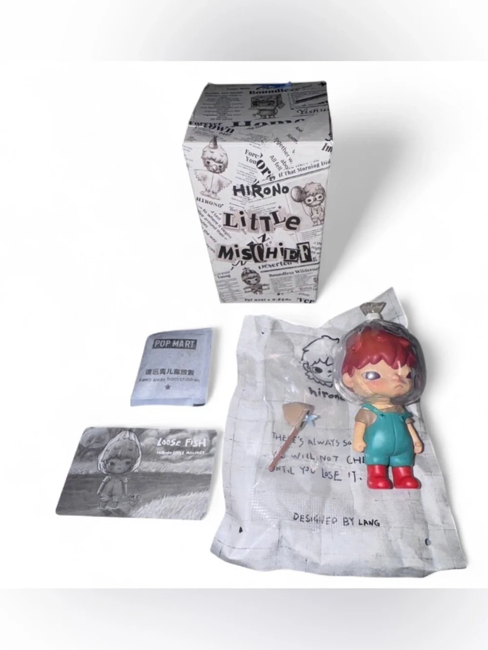 New POP MART Hirono Little Mischief  – Confirmed Loose Fish 🐟✨Authentic